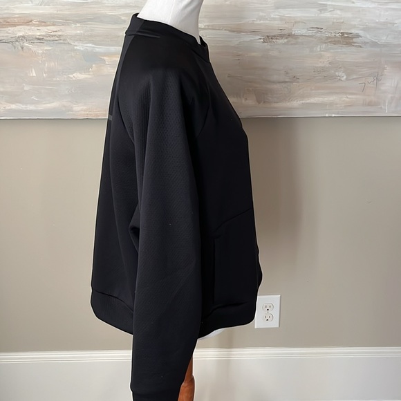 Zella comfy textured black sweatshirt - Picture 4 of 12